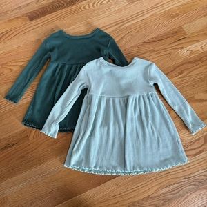 Toddler Girl Ribbed Dress Bundle